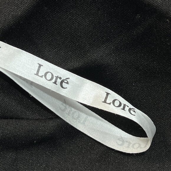 Lore Margene Bridal Black Top New NWT MSRP $439 Womens Sz 8 - Picture 4 of 5